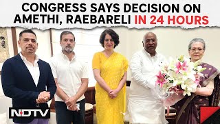 Congress Amethi Candidate | Congress Says Decision On Amethi, Raebareli In 24 Hours & Other News