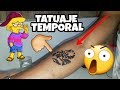 Tatuaje temporal de 15 dias de duracion 😲😲😲-detoditowebon