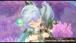 Akasha Pulses, the Kalpa Flame Rises Chapter 3 Act 5 | Genshin Impact Archon Quest Full Gameplay