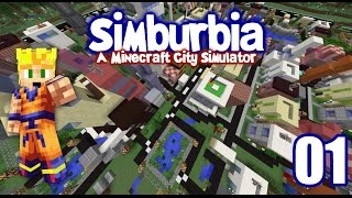 Simburbia Sim City And Minecraft Episode 01