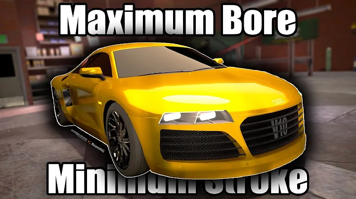 This Supercar Has the Weirdest V10 Engine Ever! | Automation Game & BeamNG.drive