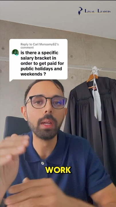 Working on a public holiday?