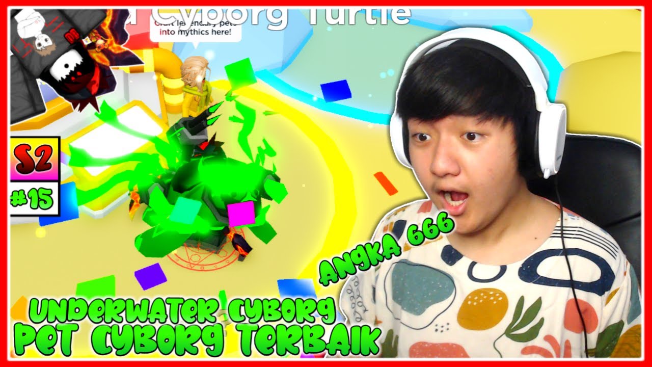 #15 | PET CYBORG TERBAIK | Update Underwater Cyborg Islands | Roblox Clicker Simulator Indonesia S2