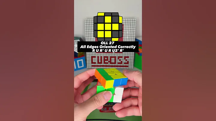 OLL 27: All Edges Oriented Correctly