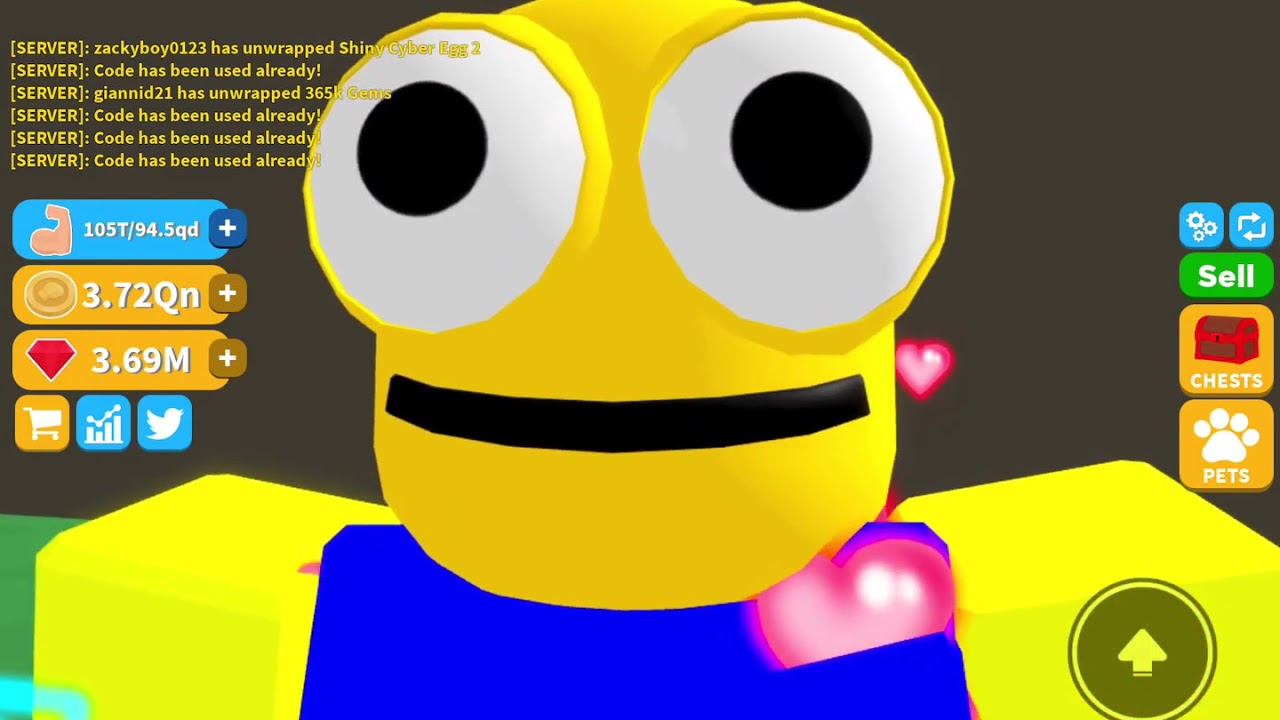 All champion simulator roblox codes (2020) 🥳