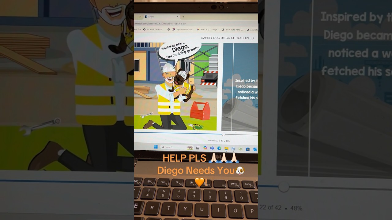 Hurry! Free eBook from Amazon! Safety Dog Diego needs you! 