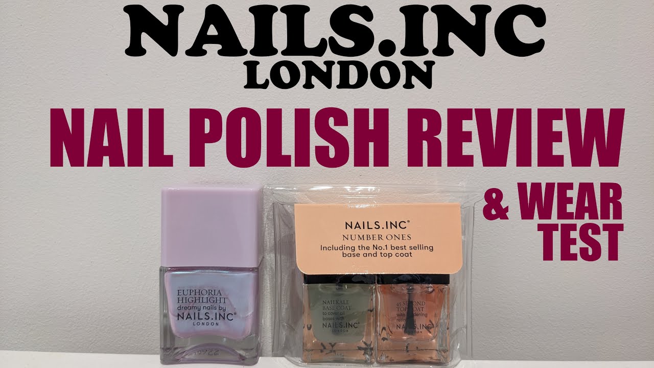 NAILS INC NAIL POLISH REVIEW & WEAR TEST/VEGAN & CRUELTY FREE