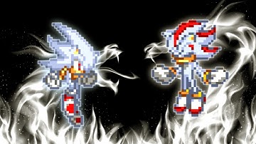 Hyper Sonic V3 OP VS Hyper Shadow V2 OP in Jump Force Mugen