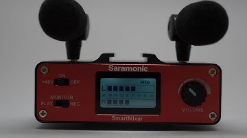 Saramonic SmartMixer Microphone Rig Review - DSLR FILM NOOB
