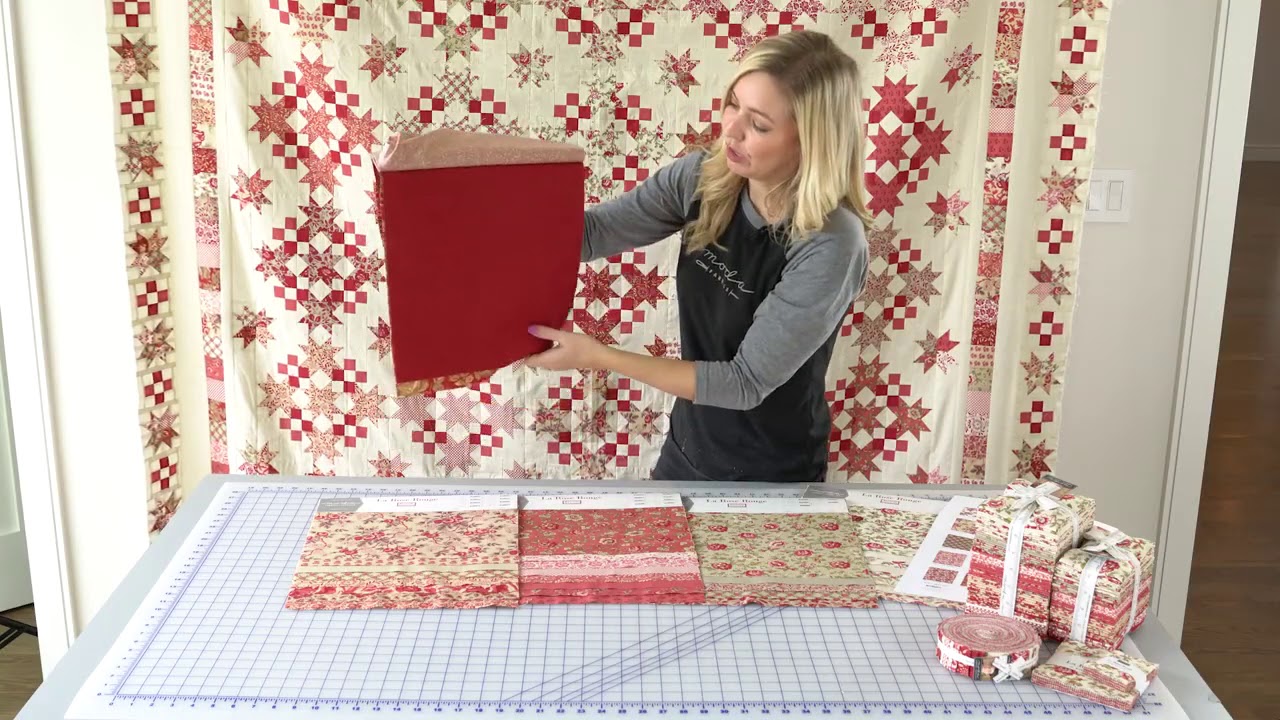 Moda Fabrics Collection La Rose Rouge by French General YouTube