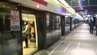 台北捷運紅線大安站 往象山 c301 029 030列車大安進出站
