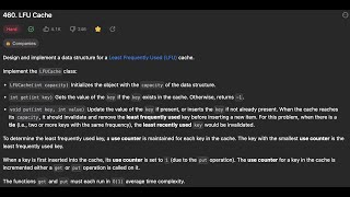 Celebrity 460. LFU Cache [HARD] | LeetCode daily question 29th January 2023 | [HD 1080p] Profile