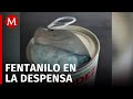 En Sonora, aseguran más de 700 mil pastillas de fentanilo escondidas en latas de alimentos