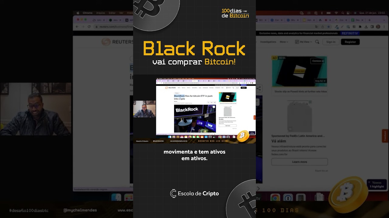 Black Rock vai comprar Bitcoin! - YouTube