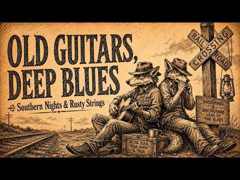 OLD Guitars, Raw Blues & Long Mississippi Delta Nights