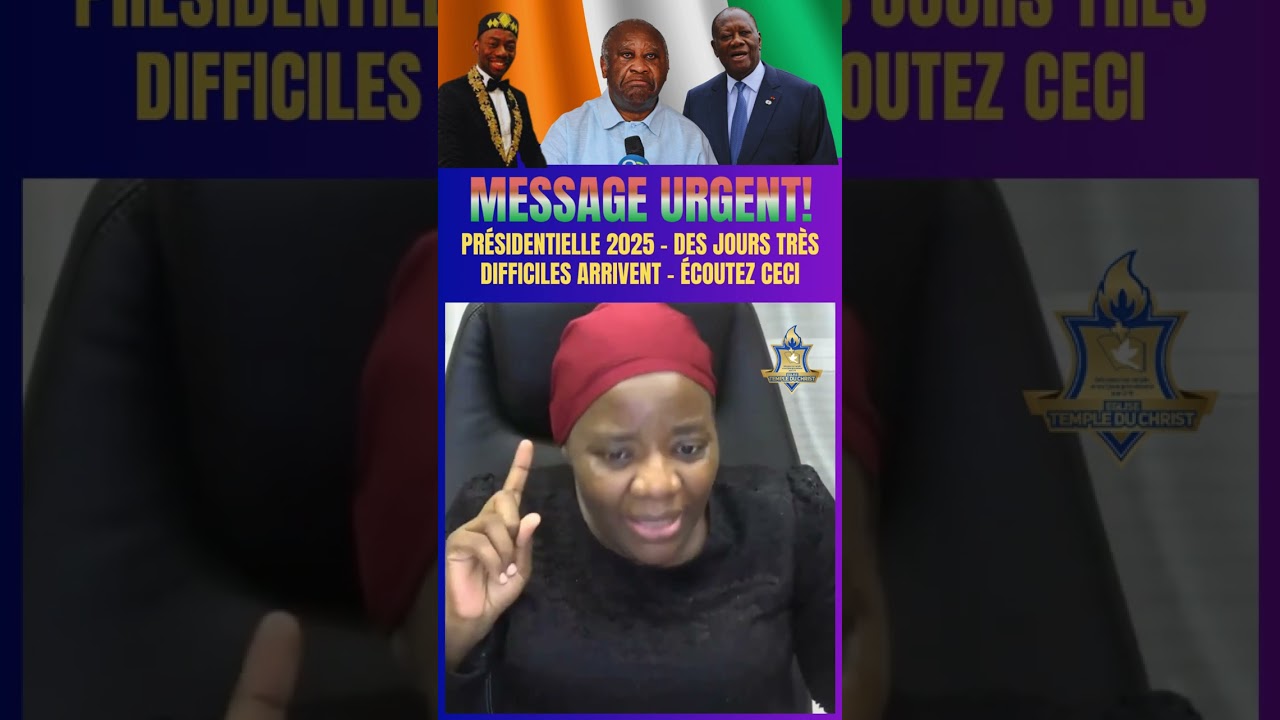 Message d’urgence pour la CÔTE D’IVOIRE