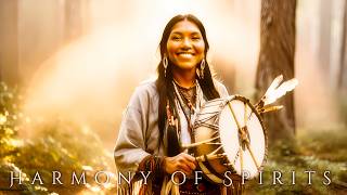 Harmony of the Spirits  Native American Flute Music and Handpan Meditation for Healing