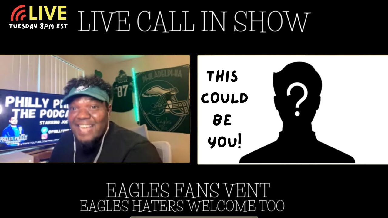 Philadelphia Eagles| Live Call In Show! Eagles Lose to Giants Rant and Reaction