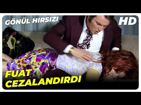 Gönül Hırsızı - Huriye'nin Polis ile Başı Belada! | Feri Cansel Eski Türk Filmi