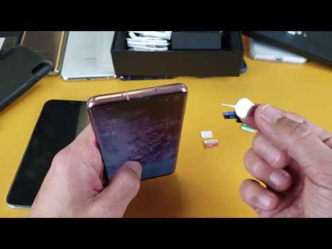 Galaxy S10/S10E/S10+: How to Insert Sim & SD Card Properly (and how to check)