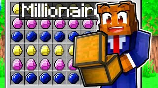 Making INSANE Money In Minecraft Millionaire Challenge!
