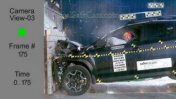 Subaru Crosstrek (2014-2017) Crash Tests (Front, Side)