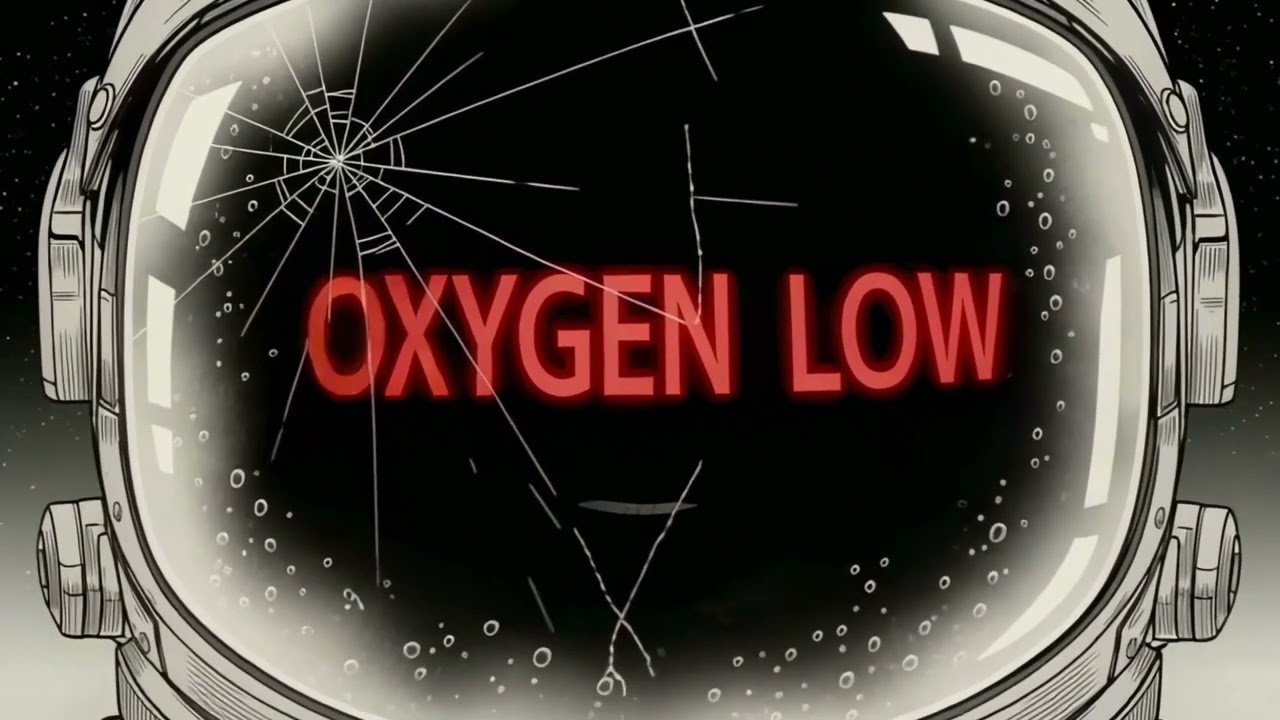 Oxygen Level Dropping Slowly — 1 Hour Loop | Dark Space Horror Music