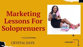 5 Marketing Lessons For Solopreneuers from my impromptu photoshoot