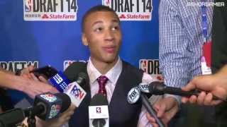 Dante Exum Interview | June 25, 2014 | 2014 NBA Draft Media Day