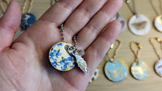 DIY Junk Journal Charms Using Circle Punches ~ Using Up Circles ~ Circle Punch Ideas