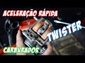 TWISTER CARBURADOR como melhorar preparação