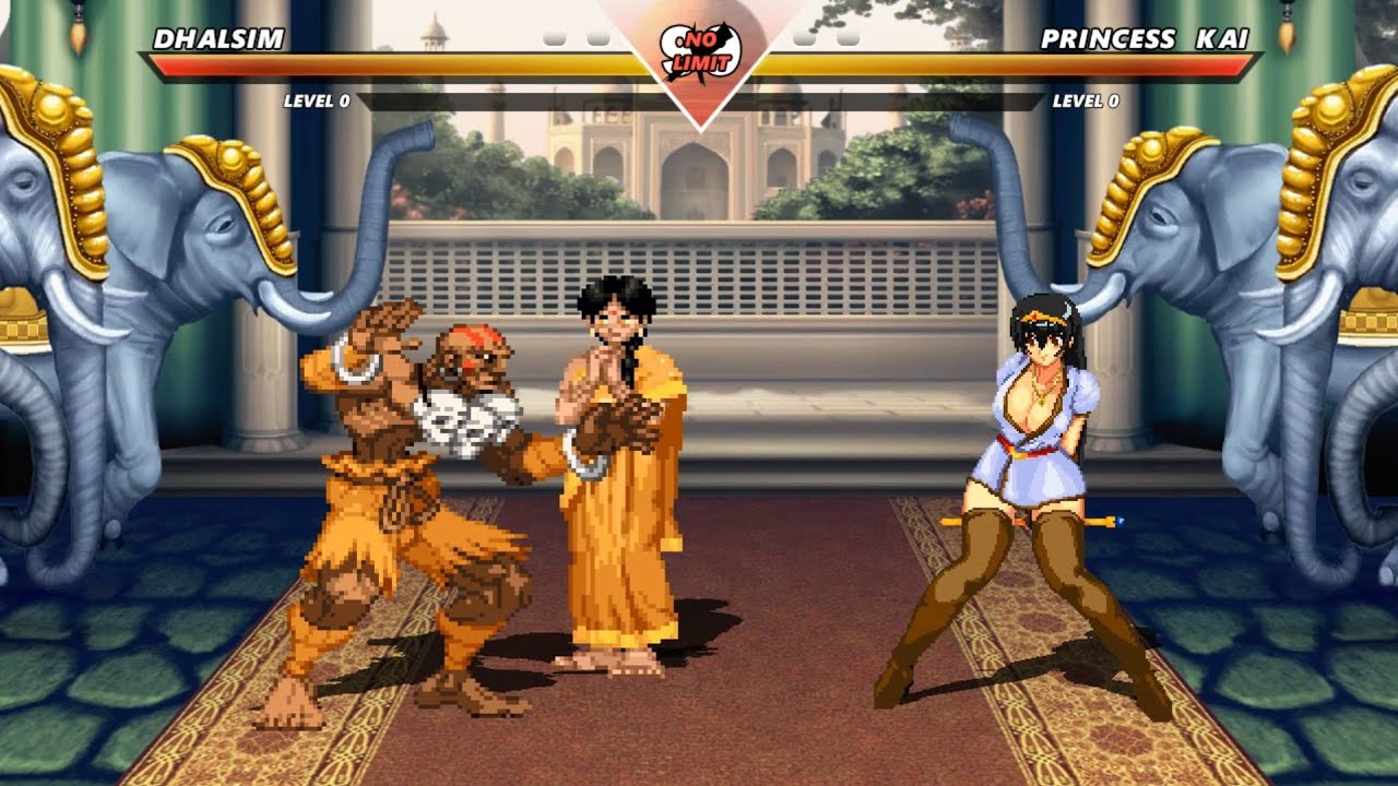 DHALSIM vs PRINCESS KAI - The most epic fight!