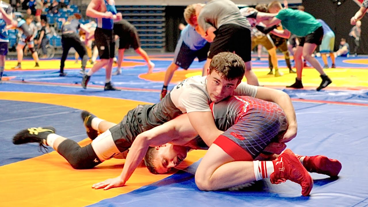Training camp freestyle sparring short video after Tallinn Open 2025.