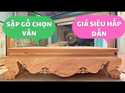 Video Vân Siêu Đẹp Của Bộ Sập Gỗ Đinh Hương Bán Về Hải Phòng... - youtube