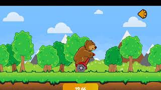 PREVIOUS BEAR ON A SCOOTER WORLD RECORD 467.63 METERS