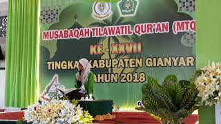 Neng Riyanti Sang Qori'ah dari Bali.