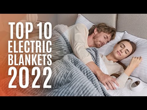 Top 10: Best Electric Heated Blankets of 2022 / Blanket with Fast Heating, Warm Blanket