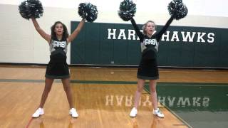 Harby Lady Hawks Cheerleaders