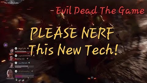 Necromancer Needs A MASSIVE NERF! Evil Dead:The Game I