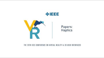Papers: Haptics | IEEE VR 2022