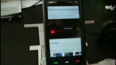 Skyfire Web Browser On the Nokia 5800 - Test and Overview of Compatibility With Nokia 5800