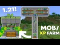 FASTEST MOB XP Farm in Minecraft Bedrock 1.21+ 6,500 In 5 Minutes!