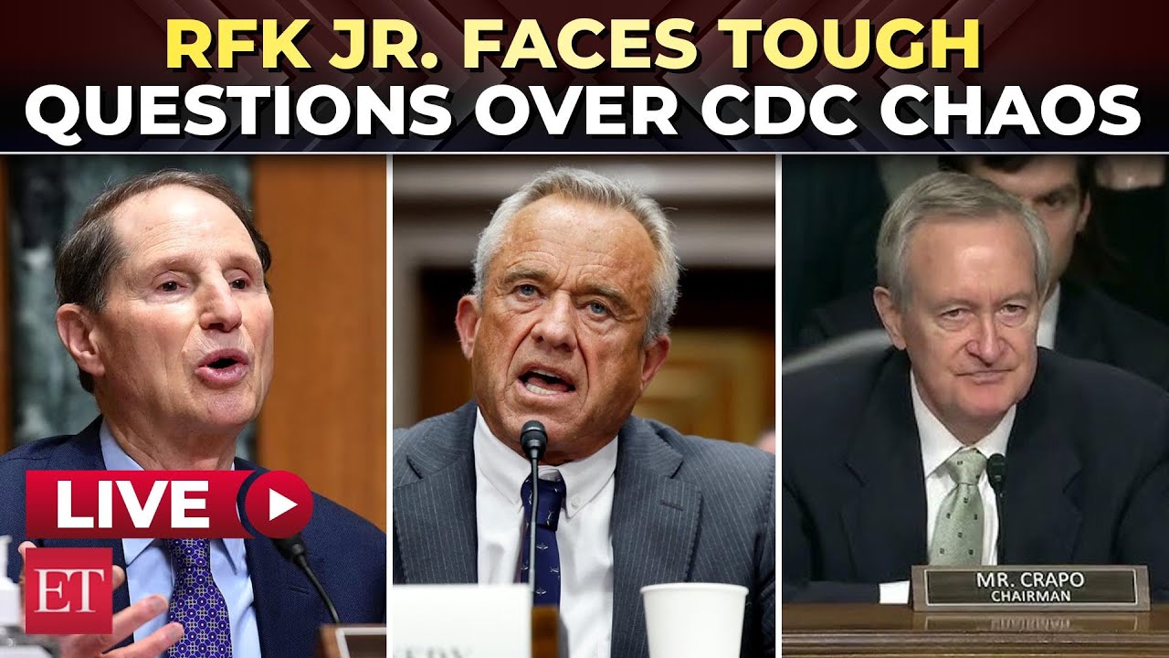 LIVE | RFK. Jr faces Senators' grilling over chaos at CDC and mRNA COVID vaccine lies