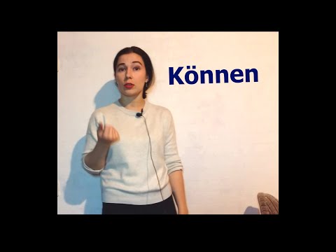 KÖNNEN - модальный глагол. Учим немецкий онлайн