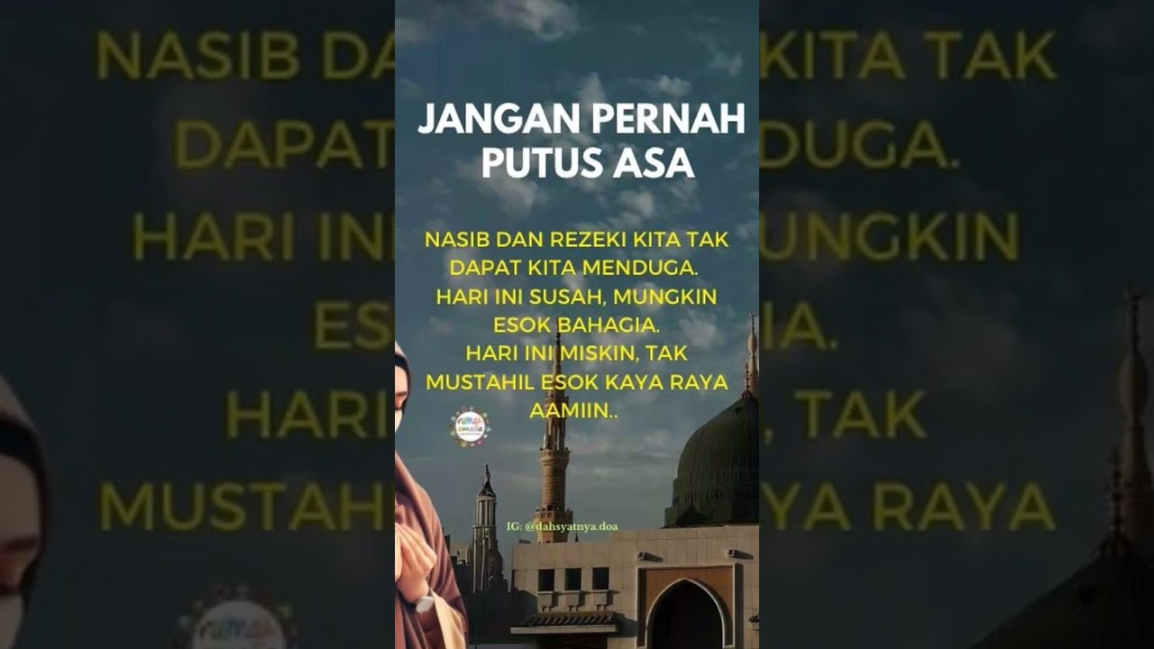Jangan Putus Asa