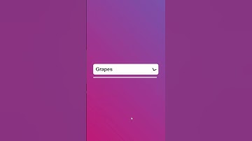 Animated Select Menu Using HTML CSS & JavaScript. | #ytshorts #customselectbox #cssanimation