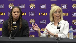 LSU Kim Mulkey introduces Seimone Augustus to her Tiger coaching staff