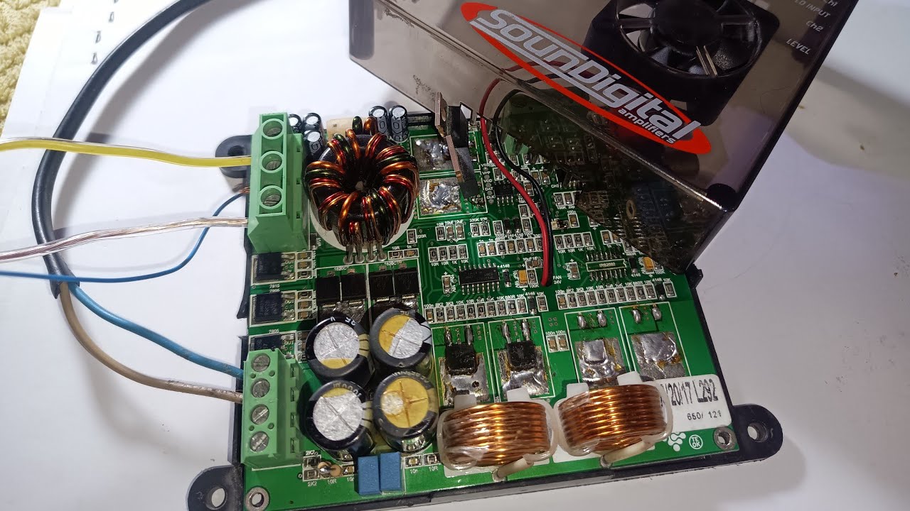 CONSERTE QUALQUER AMPLIFICADOR CLASSE D COM ESSAS DICAS MANUTENÇÃO COMPLETA