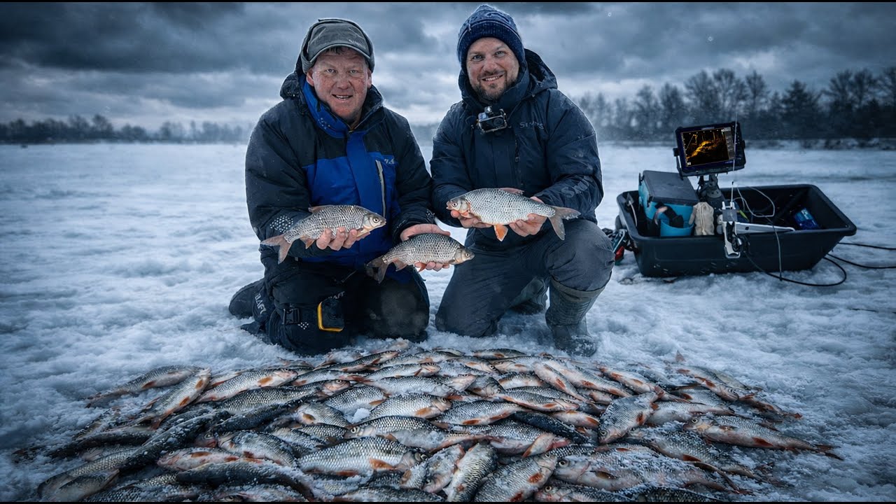 🎣 Як спіймати мішок ПЛІТКИ? Майстер-клас від Юрія Орлова | Зимова рибалка з ехолотом