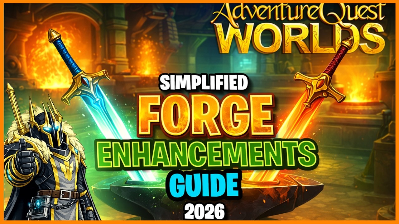 Best Forge Enhancements Guide (AQW 2026) | Simple & Explained